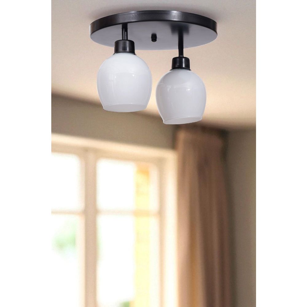 Opviq Luster 693, Bijela, Crna slika 1