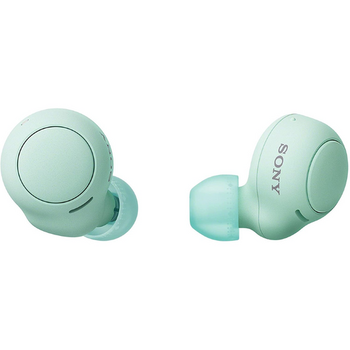 SONY slušalice WFC500G.CE7 in-ear, bežične, svijetlo zelene slika 1