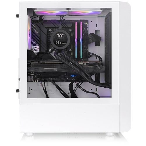 Thermaltake S200 TG ARGB Snow Mid tower slika 3