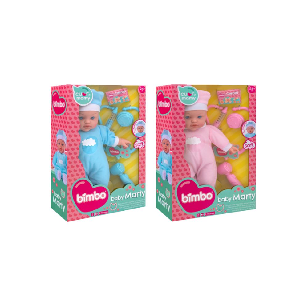 Globo Bimbo Lutka beba Marty sa dodacima 41cm, Sorto slika 2