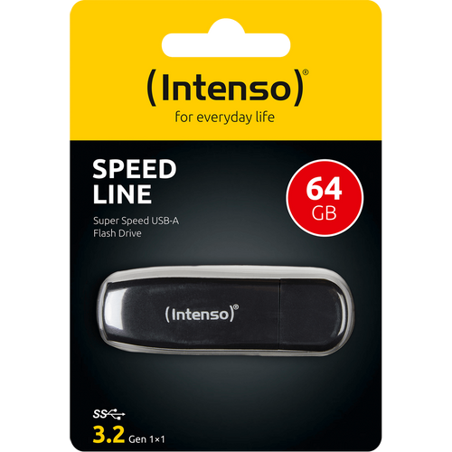(Intenso) USB Flash drive 64GB Hi-Speed USB 3.2, SPEED Line - USB3.2-64GB/Speed Line slika 1