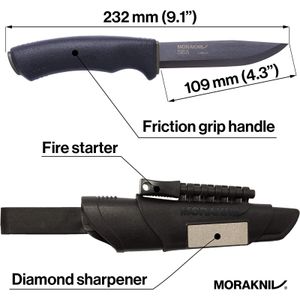 Nož Morakniv Bushcraft Survival BlackBlade™