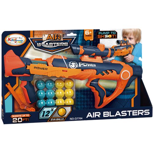 Airblasters power igračka sa lopticama narandžasti slika 2