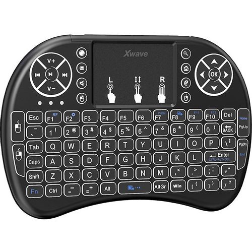 Xwave i8 bežična mini tastatura za Smart TV,Android TV Box,PC,PS3,Xbox/miniUSB slika 1
