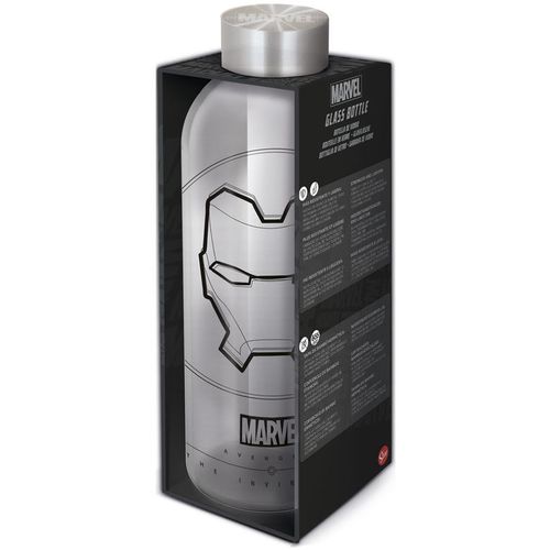 Marvel Avengers glass bottle 1030ml slika 1