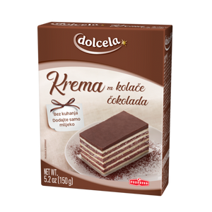 Dolcela Krema za kolače okus čokolada 150 g