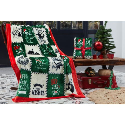 Colourful Cotton Deka Holly Jolly slika 1