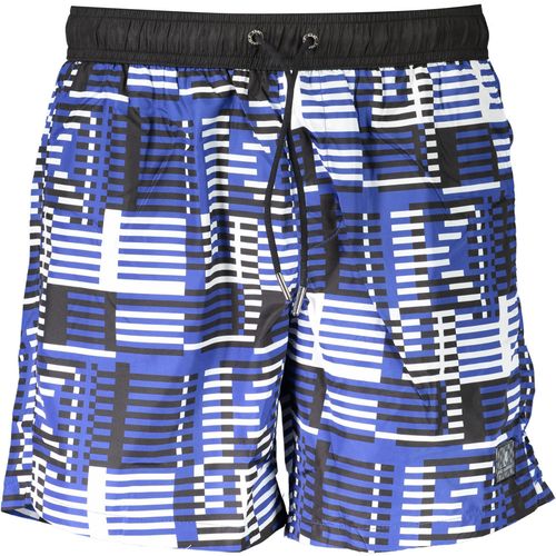 KARL LAGERFELD BEACHWEAR SWIMSUIT PARTS UNDER MAN BLUE slika 1