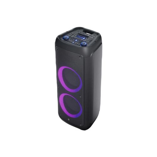 MANTA karaoke, 300W, FM, BT, USB, SD, disko sv, bež mik, daljinski, crni SPK5450 slika 2