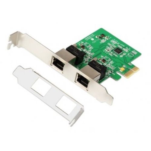 LAN MK E-Green PCI-E 2xRJ45 10/100/1000 Mbp/s slika 1