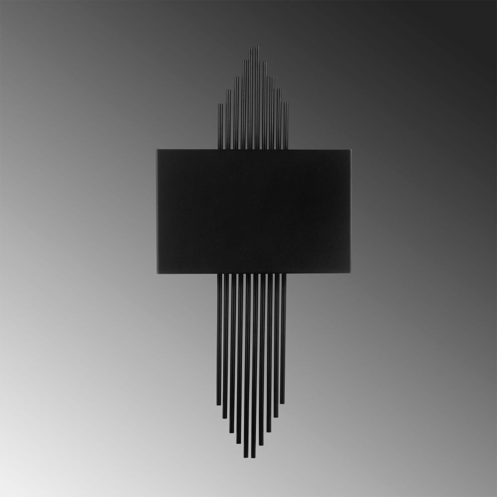 621 - Crna Zidna Lampa slika 3