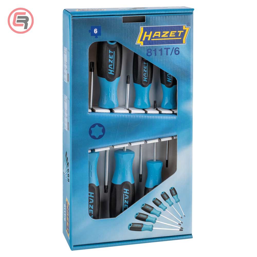 Hazet Garnitura Torx Odvijača T10 - T30 / 6 dijelna – HZ811T/6 slika 2