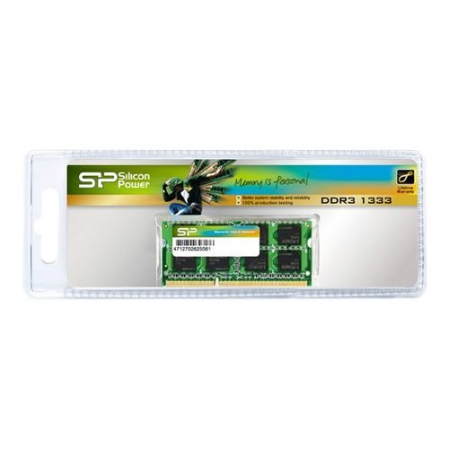 SILICON POWER DDR3 4GB 1600MHz CL11 SP004GBSTU160N02 slika 1