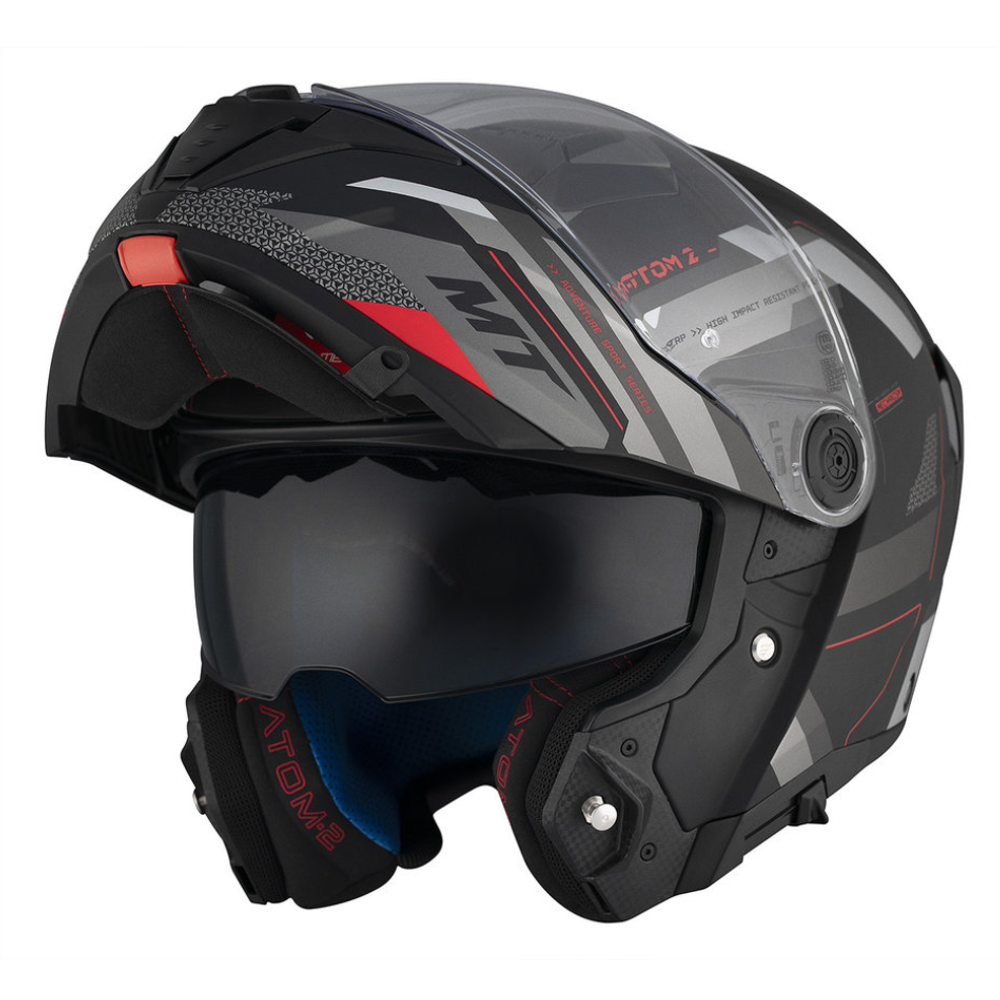MT Helmets Atom 2 SV Bast D5 Matt slika 3