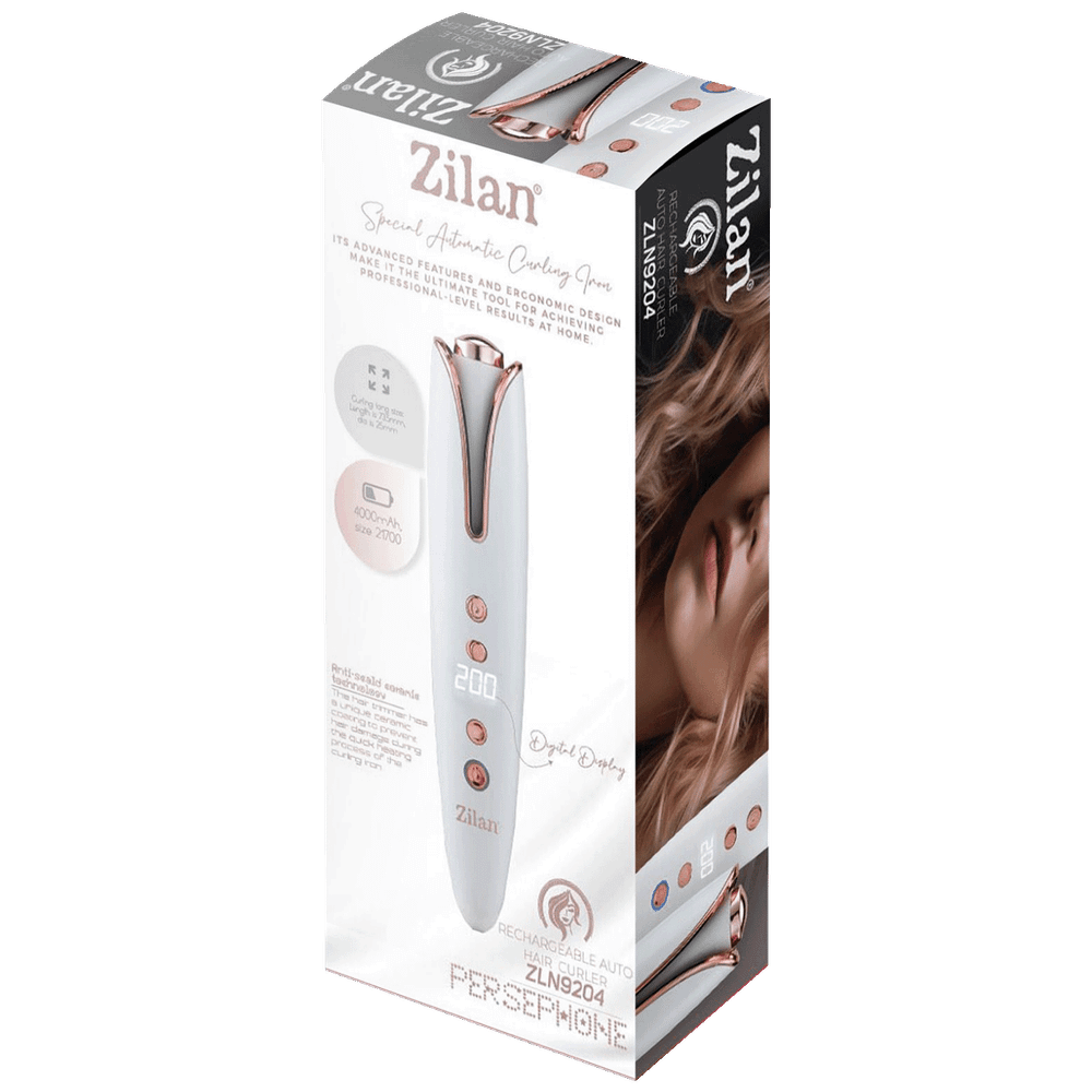 Zilan Bežični uvijač za kosu, 4000 mAh, LED display - ZLN9204 Persephone slika 2