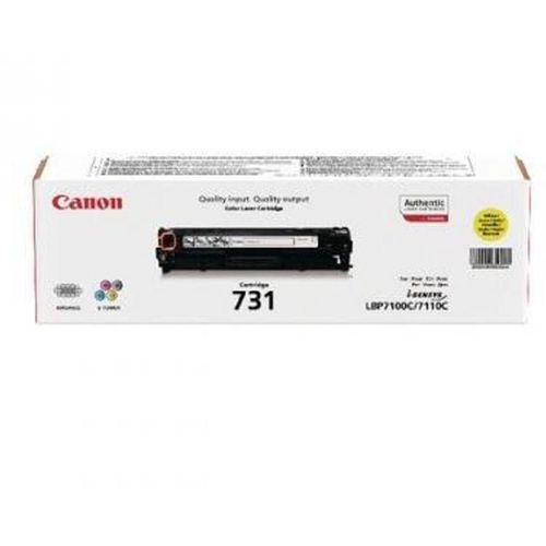 Toner Canon CRG-731, yellow, 1500 stranica slika 2