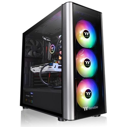 Thermaltake Level 20 MT ARGB mid tower case, 3x 120mm 5V ARGB fan, 1x 120mm slika 1