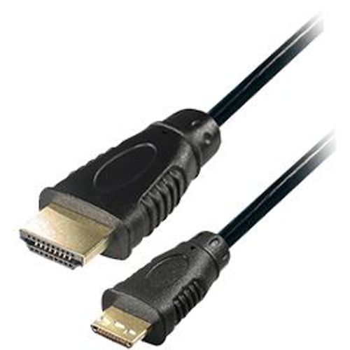 Transmedia HDMI-plug type A to HDMI plug type C, 2m slika 1
