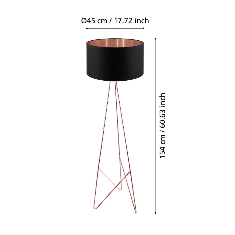 Eglo Basic stolna lampa/1 prilagodljiva bijela  slika 3