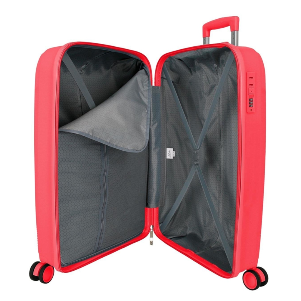 Roll Road kofer 54 cm ABS Orbit 5499123, koralni slika 3