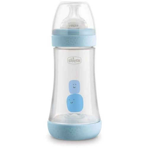 Chicco Plastična flašica PERFECT5 240ml 2m+ Plava slika 1