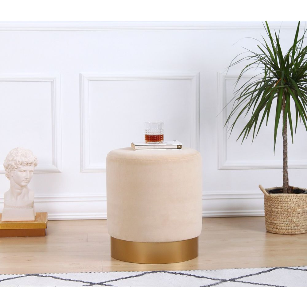 Pouffe Memfis - Krem Boja slika 2