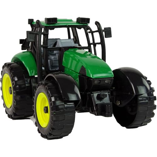 Zeleni traktor s haubom na otvaranje slika 6