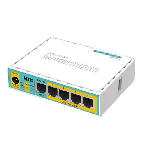 MikroTik hEX PoE lite usmjerivač (RB750UPr2) slika 2