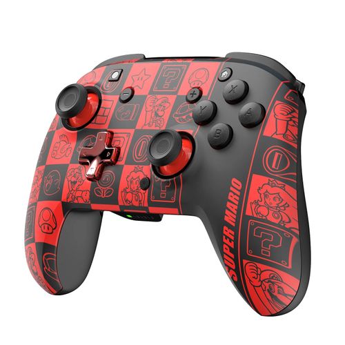 PDP SWITCH REMATCH WIRELESS CONTROLLER - SUPER ICONS GLOW IN THE DARK slika 4