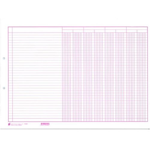 4-DK-50 RASTER SA 4 DVOSTRUKE KOLONE; Blok 50 listova, 40 x 29,5 cm slika 1