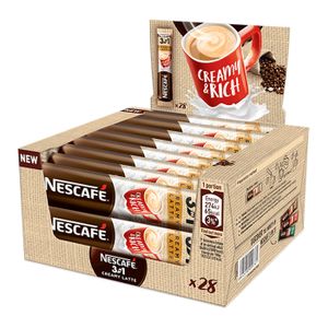 Nescafe instant kafa 3U1 Creamy Latte pakovanje 28x15g