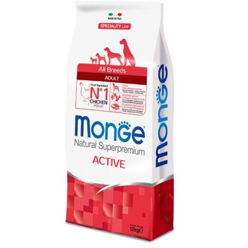 Monge Adult Active Piletina, hrana za odrasle pse 12 kg slika 1