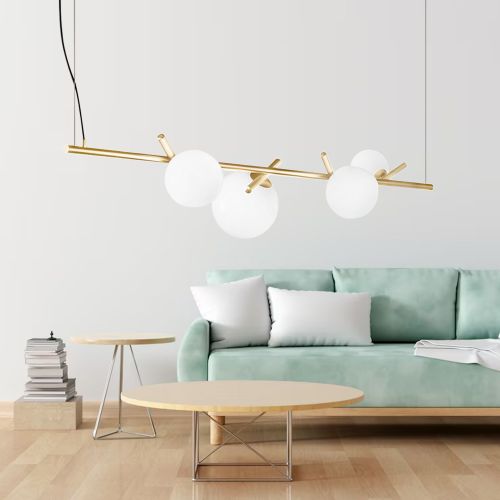 Lampa Viseća APP1665-4CP Gold slika 3