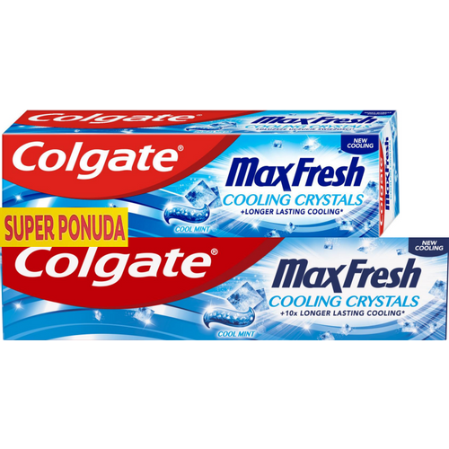 Colgate zubna pasta Max Fresh Blue 100ml + zubna pasta Max Fresh Blue 125ml slika 1