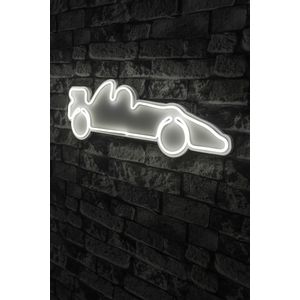 Wallity Ukrasna plastična LED rasvjeta, Formula 1 Race Car - White