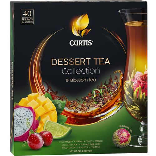 Curtis Dessert Tea Collection & Blossom Tea - Kombinacija čajeva,  73.5g  slika 3