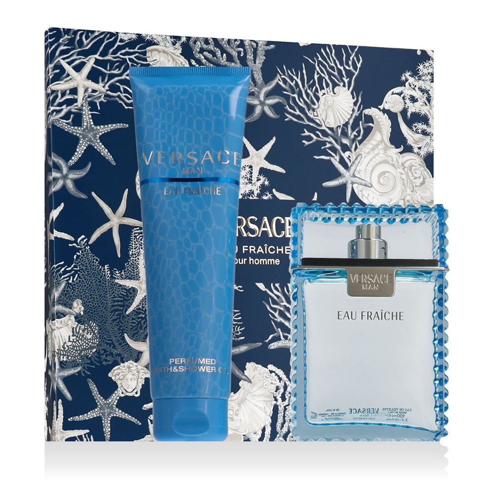 Versace Man Eau Fraîche EDT 100 ml + SG 75 ml (man) slika 1