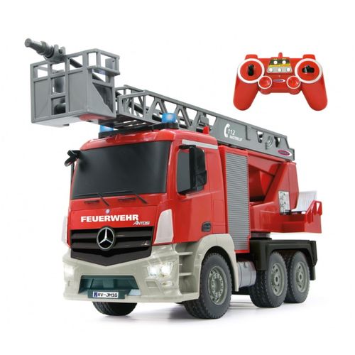 Jamara kamion na daljinsko upravljanje vatrogasni Mercedes Antos, crveni 1:20 slika 1