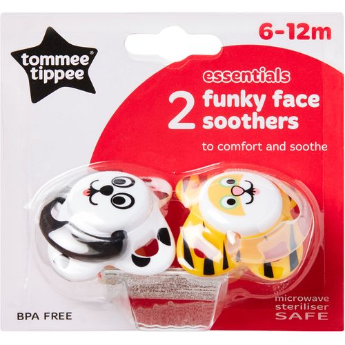 Tommee Tippee varalica Basic Funky, Panda/Tigar, 6-12M slika 1