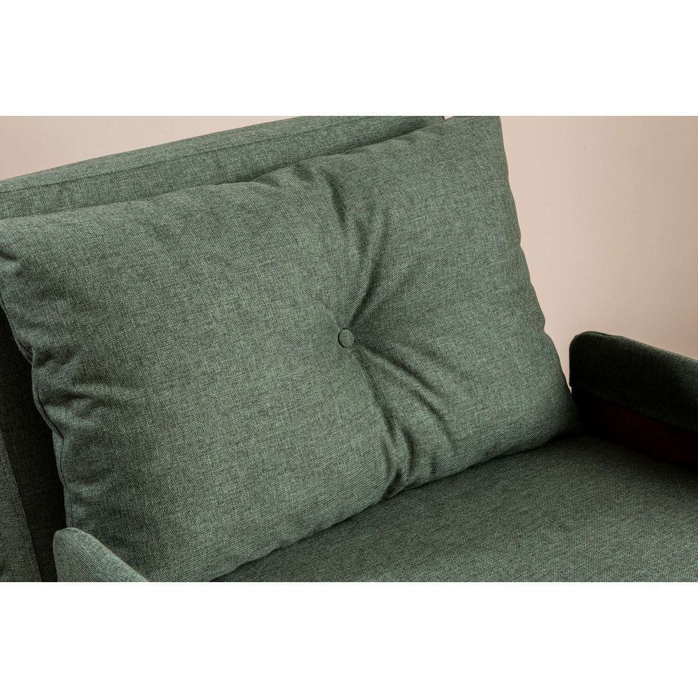 Sofa na razvlačenje Cosmo Single - Zelena slika 8