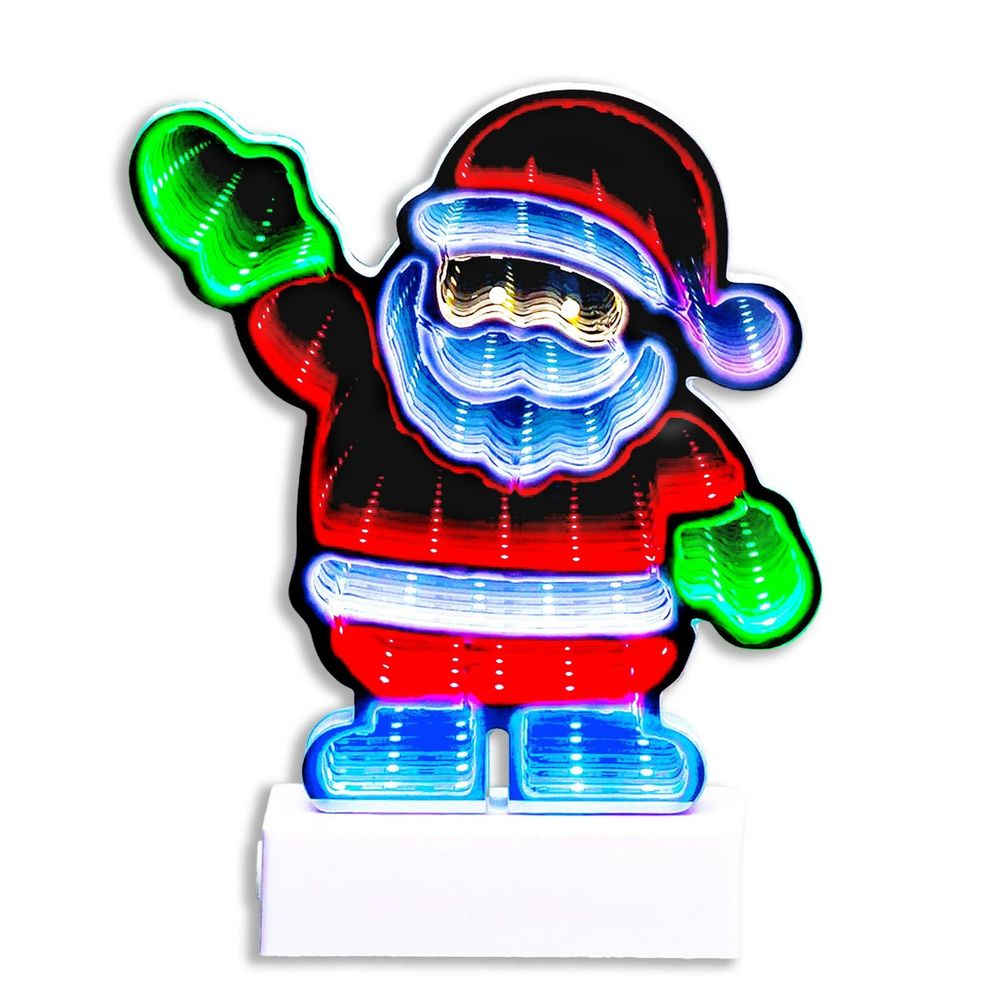 Ld11 led 3d rasvjeta dekoracija djeda mraza slika 2