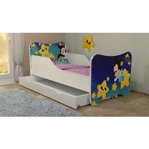 Dečiji Krevet 160X80Cm Happy Kitty + Fioka Lucky Mickey