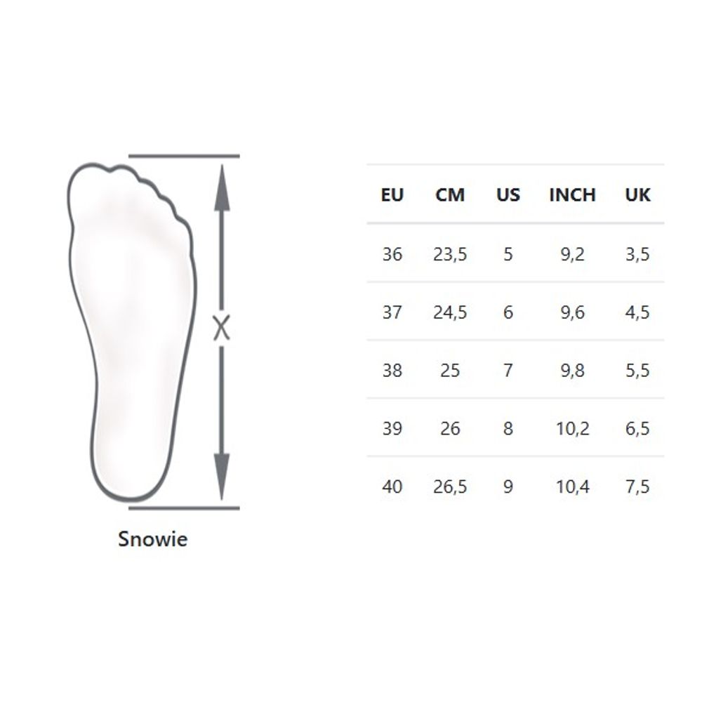 Dogo Ženske čizme Snowie Ballerinas slika 8