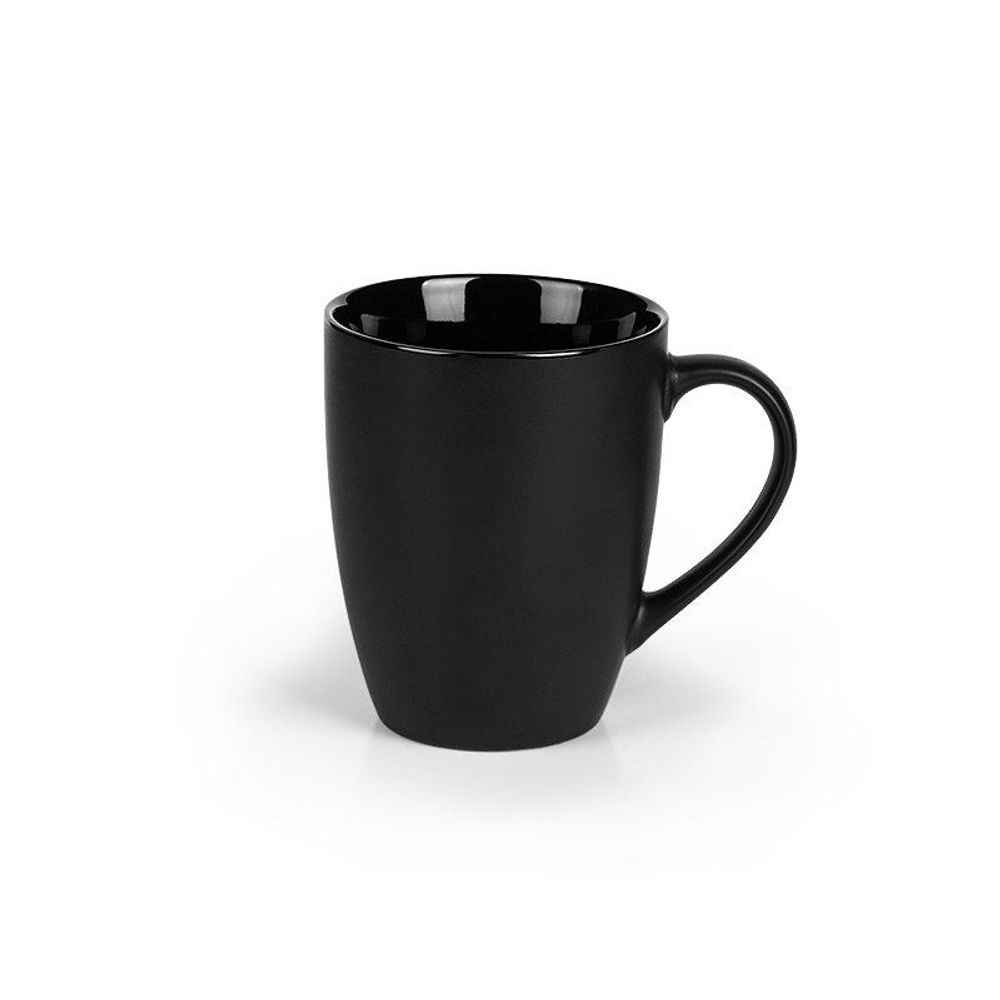 LAURA,keramička šolja 300ml,crna slika 1