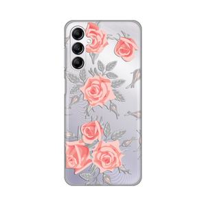 Torbica Silikonska Print Skin za Samsung A145R Galaxy A14 4G Elegant Roses