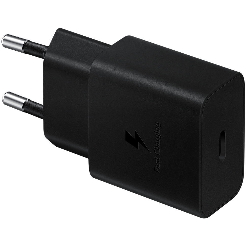 Samsung 15W Brzi Punjač USB-C, Crni (bez kabla) slika 1