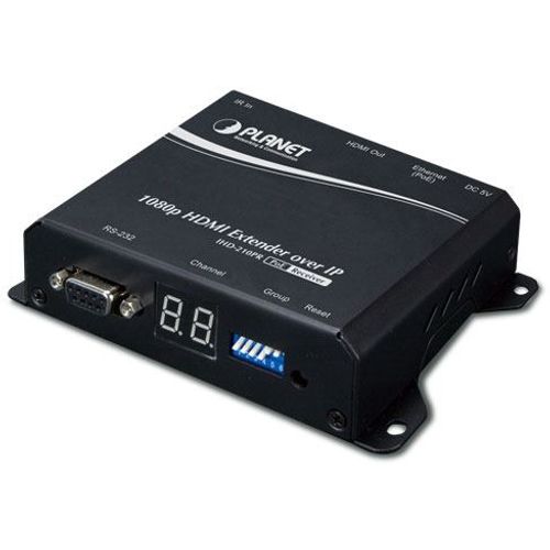 Planet High Definition HDMI Extender Receiver over IP with PoE slika 1