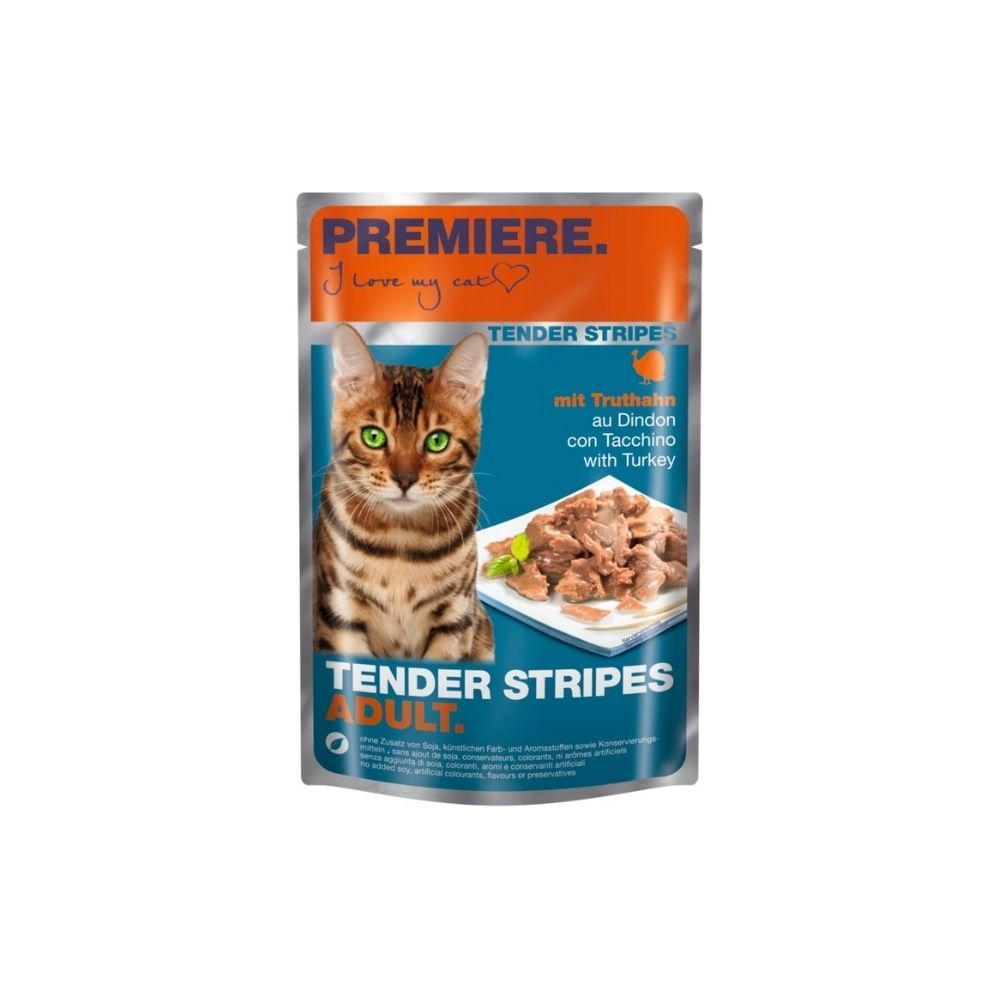 Premiere Cat Tender Stripes puretina 85 g vrećica slika 1