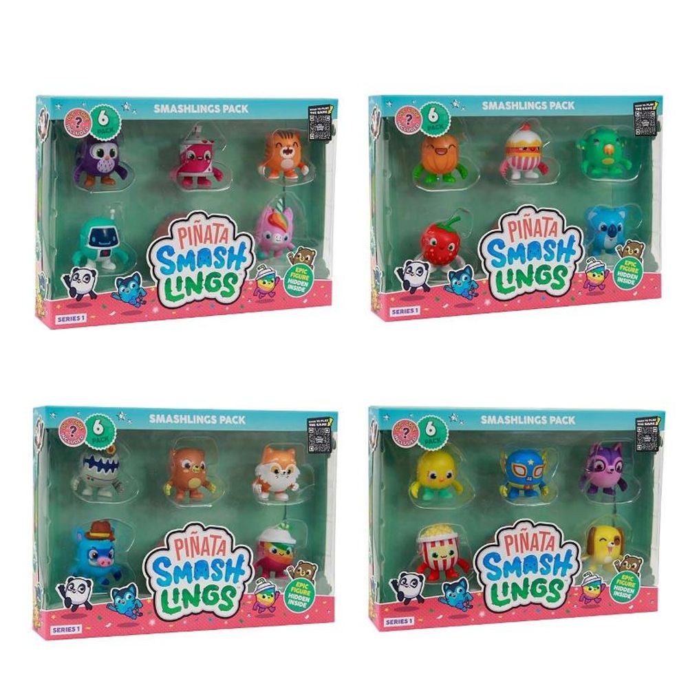 Pinata SmashLings Deluxe Set od šest figurica TW2055  slika 1