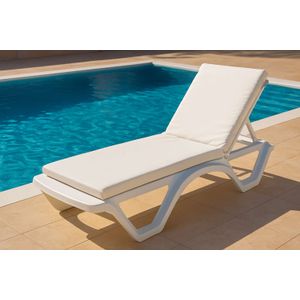 Sunny - Bijela Jastuk za Ležaljku